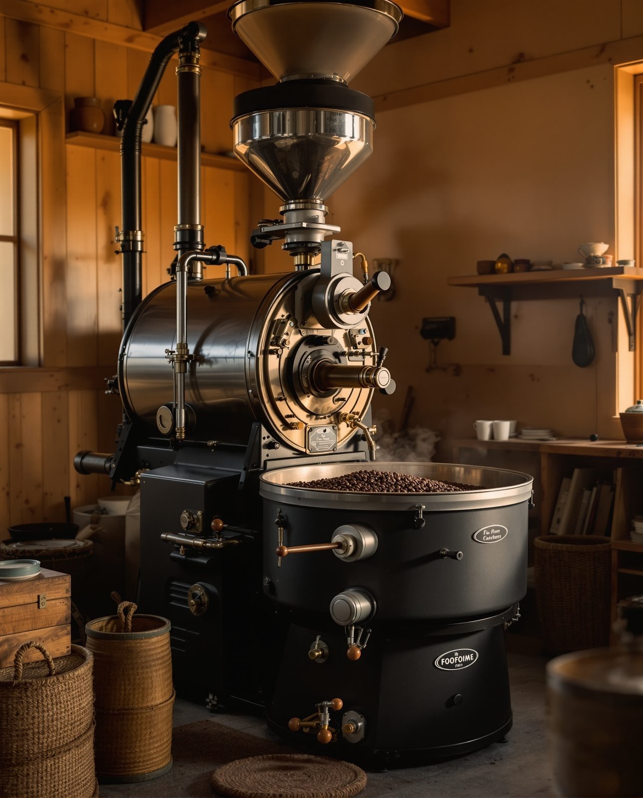 Why we still roast in twelve-kilo drums